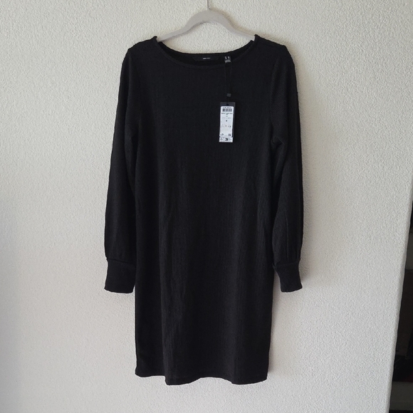 Vero Moda Black Balloon Long Sleeve Dress - Picture 2 of 5